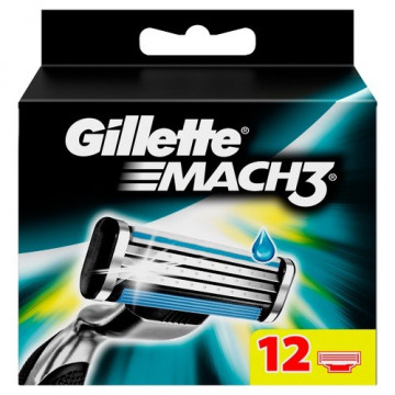Gillette Mach3 12 ks + dárek ke každé objednávce