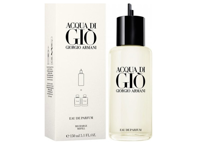 Giorgio Armani Acqua Di Gio parfémovaná voda 150 ml náhradní náplň + dárek ke každé objednávce